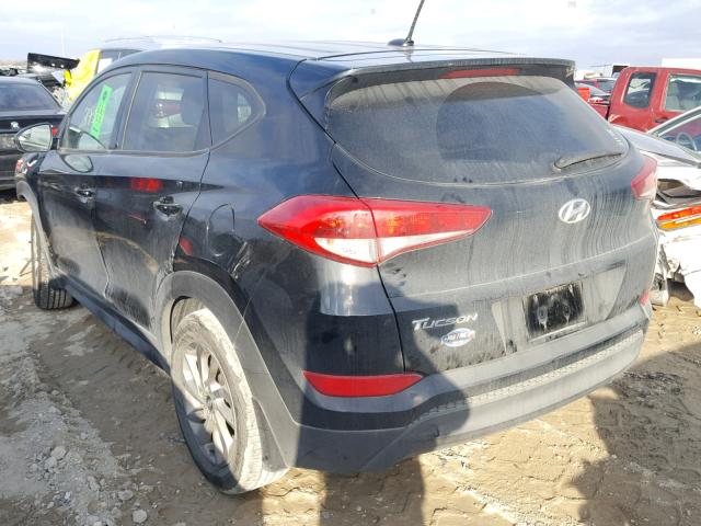 KM8J23A42GU222118 - 2016 HYUNDAI TUCSON SE BLACK photo 3