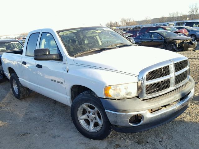 1D7HA18NX4S546519 - 2004 DODGE RAM 1500 S WHITE photo 1