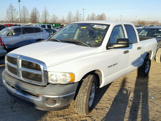 1D7HA18NX4S546519 - 2004 DODGE RAM 1500 S WHITE photo 2