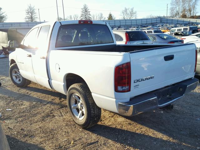 1D7HA18NX4S546519 - 2004 DODGE RAM 1500 S WHITE photo 3