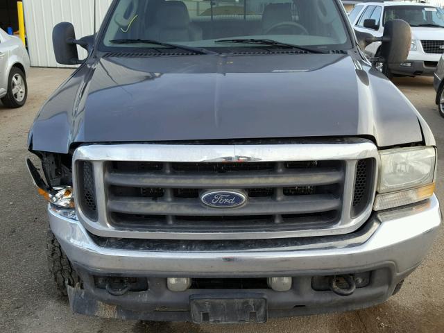 1FTNW21S43EC17400 - 2003 FORD F250 SUPER GRAY photo 7