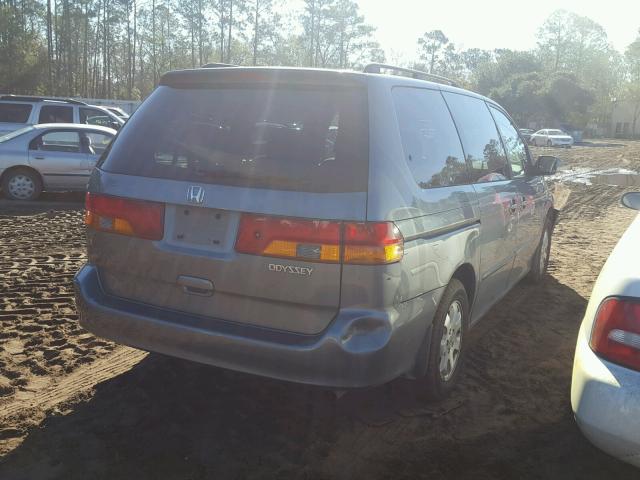 5FNRL18652B002151 - 2002 HONDA ODYSSEY EX SILVER photo 4