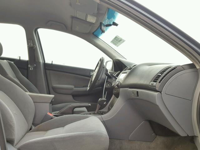 1HGCM66417A066447 - 2007 HONDA ACCORD SE BLUE photo 5