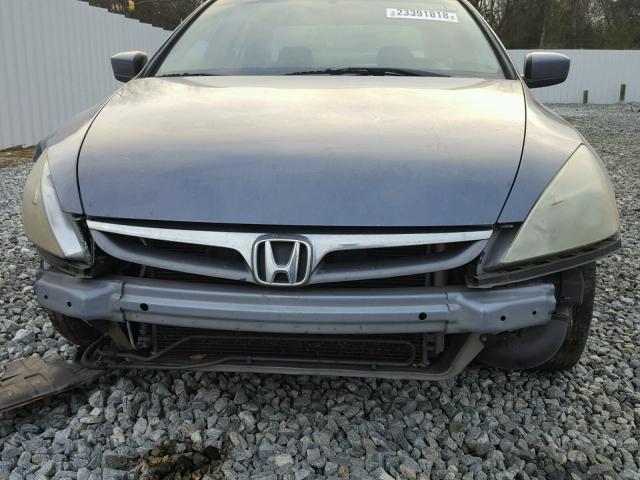 1HGCM66417A066447 - 2007 HONDA ACCORD SE BLUE photo 9