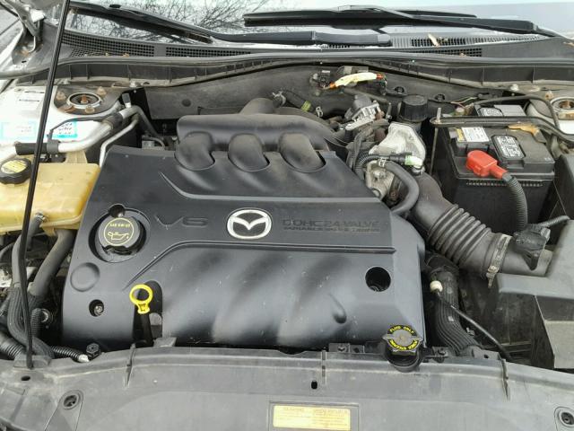 1YVHP82D555M73796 - 2005 MAZDA 6 S SILVER photo 7