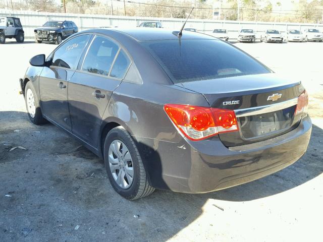 1G1PA5SH5E7190140 - 2014 CHEVROLET CRUZE LS BLACK photo 3