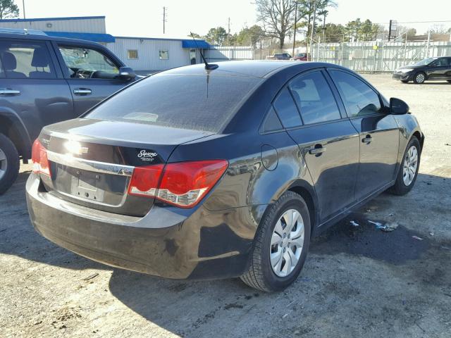 1G1PA5SH5E7190140 - 2014 CHEVROLET CRUZE LS BLACK photo 4