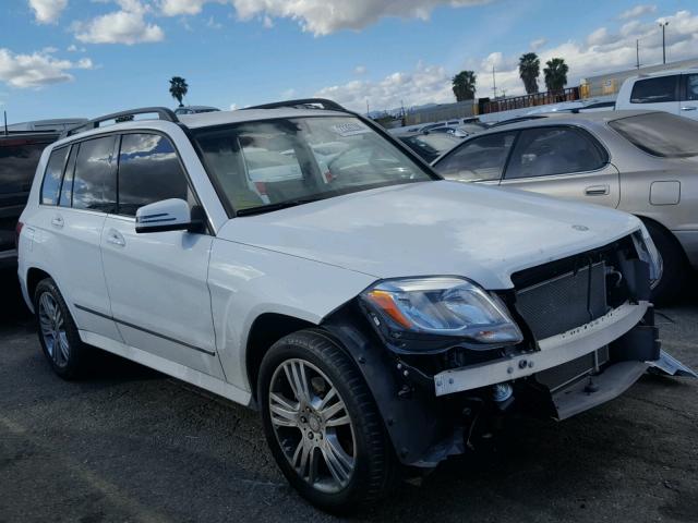 WDCGG5HB1FG389111 - 2015 MERCEDES-BENZ GLK 350 WHITE photo 1