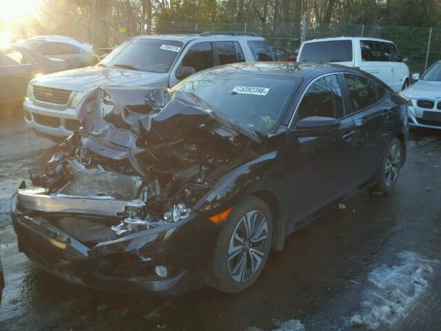19XFC1F78HE014517 - 2017 HONDA CIVIC EXL BLACK photo 2