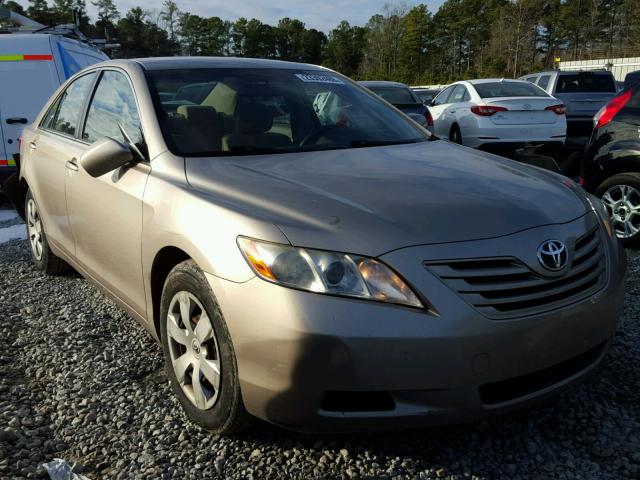 JTNBE46K373010973 - 2007 TOYOTA CAMRY NEW GOLD photo 1