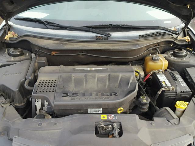 2C8GM68455R434584 - 2005 CHRYSLER PACIFICA T BLACK photo 7