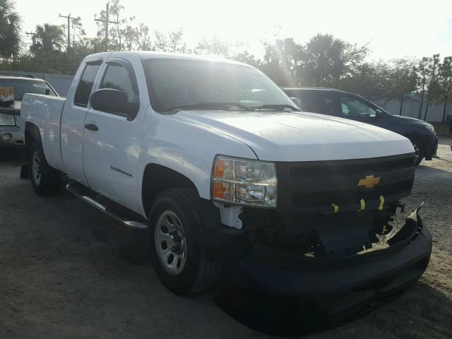 1GCRCPEX7CZ198296 - 2012 CHEVROLET SILVERADO WHITE photo 1