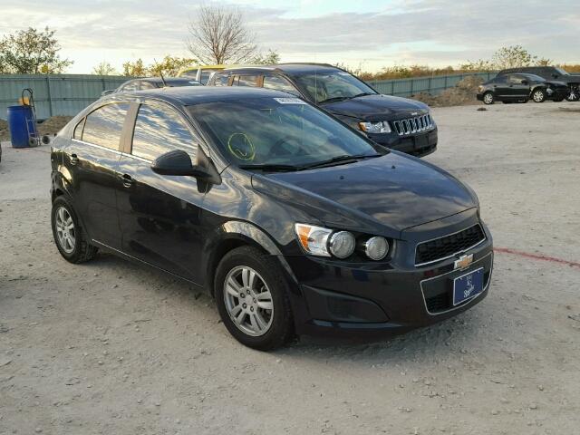 1G1JC5SH4D4241840 - 2013 CHEVROLET SONIC LT BLACK photo 1