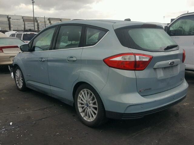 1FADP5BU1DL506814 - 2013 FORD C-MAX SEL BLUE photo 3