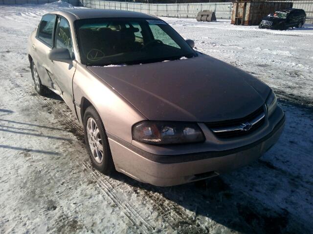 2G1WF52E429377463 - 2002 CHEVROLET IMPALA TAN photo 1