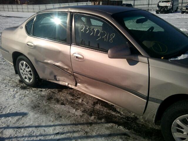 2G1WF52E429377463 - 2002 CHEVROLET IMPALA TAN photo 9