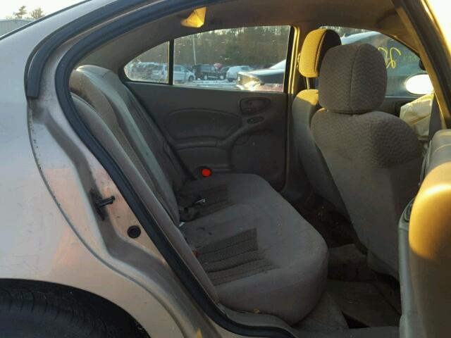 1G2NF52F93C192321 - 2003 PONTIAC GRAND AM S BEIGE photo 6