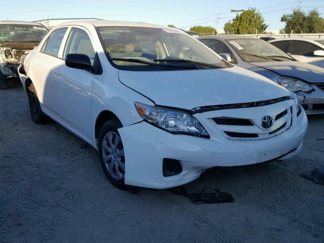 JTDBU4EE7B9163896 - 2011 TOYOTA COROLLA BA WHITE photo 1
