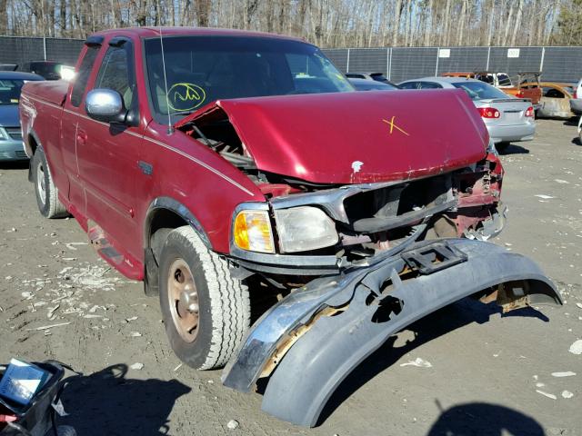 1FTZX1722XNB94141 - 1999 FORD F150 RED photo 1