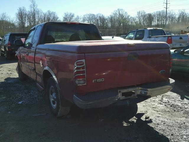 1FTZX1722XNB94141 - 1999 FORD F150 RED photo 3