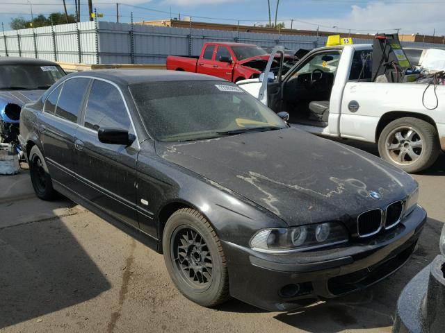 WBADT43452GY97080 - 2002 BMW 525 I AUTO BLACK photo 1