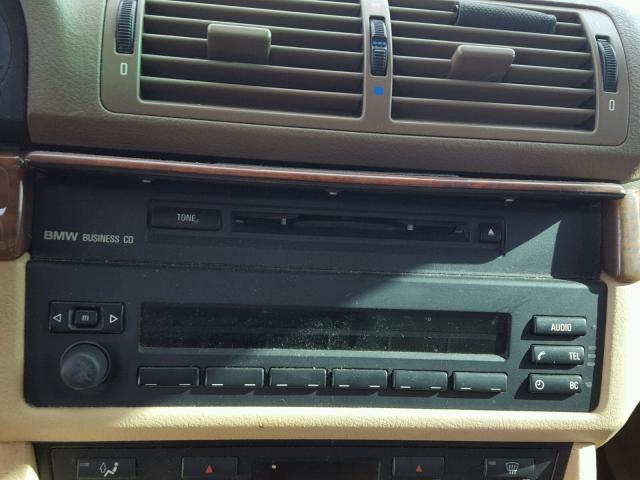 WBADT43452GY97080 - 2002 BMW 525 I AUTO BLACK photo 9