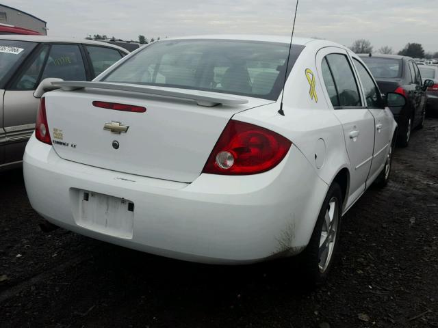 1G1AL55F967624247 - 2006 CHEVROLET COBALT LT WHITE photo 4