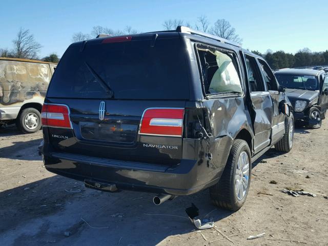 5LMJJ3J59AEJ08191 - 2010 LINCOLN NAVIGATOR BLACK photo 4