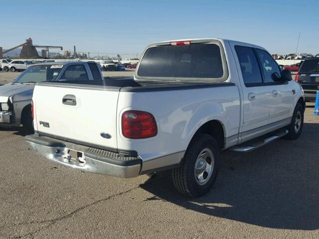 1FTRW07L23KA15470 - 2003 FORD F150 SUPER WHITE photo 4