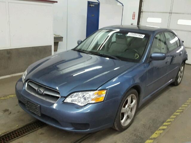 4S3BL626067211719 - 2006 SUBARU LEGACY 2.5 BLUE photo 2