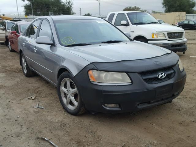 5NPEU46F66H027776 - 2006 HYUNDAI SONATA GRAY photo 1