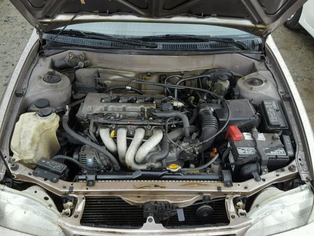 2T1BR12E2YC811250 - 2000 TOYOTA COROLLA VE BEIGE photo 7