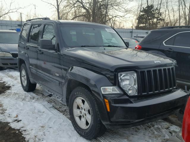 1J8GN28K29W516655 - 2009 JEEP LIBERTY SP BLACK photo 1