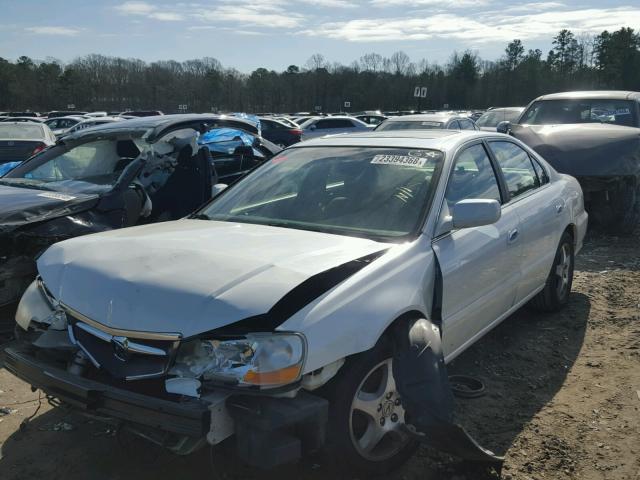 19UUA56663A055804 - 2003 ACURA 3.2TL WHITE photo 2