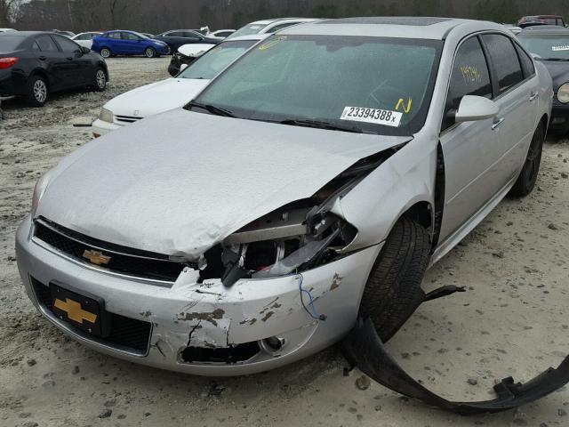 2G1WC5E32C1291488 - 2012 CHEVROLET IMPALA LTZ SILVER photo 2