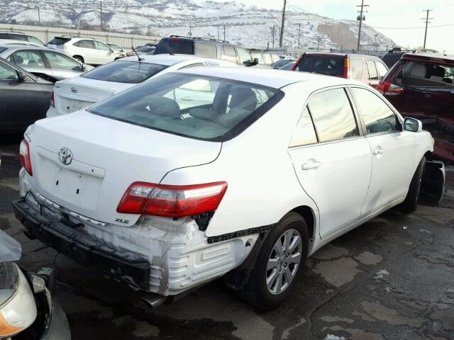 4T1BK46KX7U558908 - 2007 TOYOTA CAMRY NEW WHITE photo 4