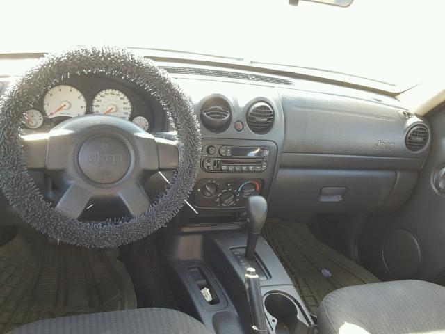 1J4GK48K73W583040 - 2003 JEEP LIBERTY SP BLACK photo 9