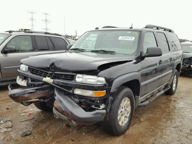 3GNFK16Z75G281658 - 2005 CHEVROLET SUBURBAN K BLACK photo 2