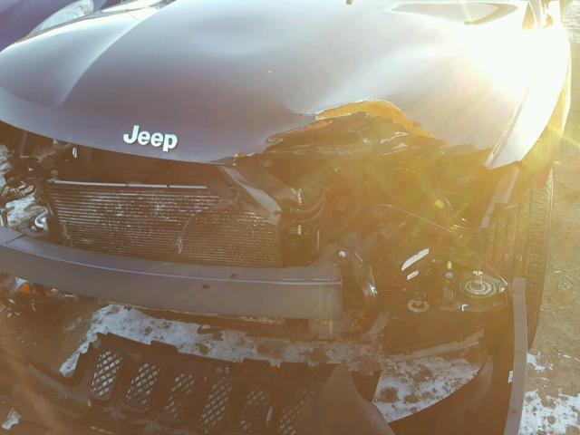 1C4NJCBAXHD164483 - 2017 JEEP COMPASS SP BLUE photo 7