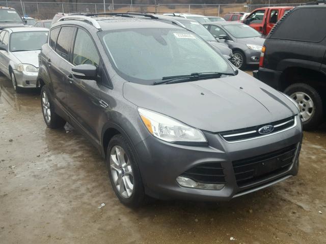 1FMCU9J92EUB50982 - 2014 FORD ESCAPE TIT GRAY photo 1