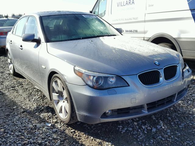 WBANA73535CR59687 - 2005 BMW 530 I SILVER photo 1