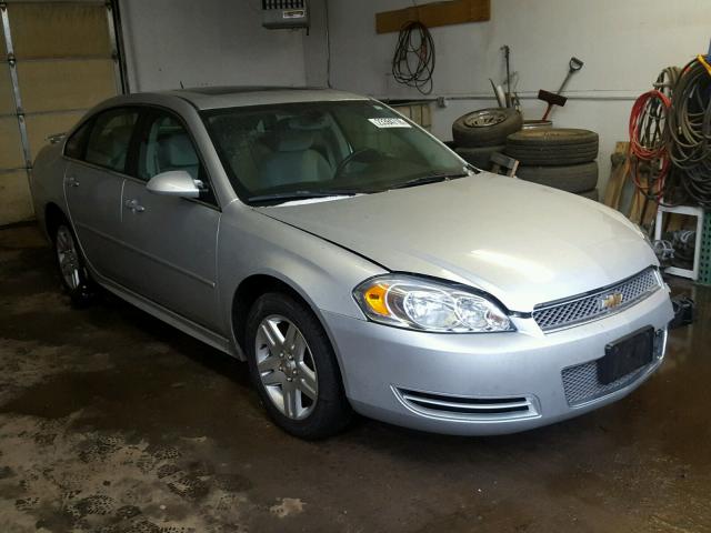 2G1WG5E32C1307564 - 2012 CHEVROLET IMPALA LT SILVER photo 1