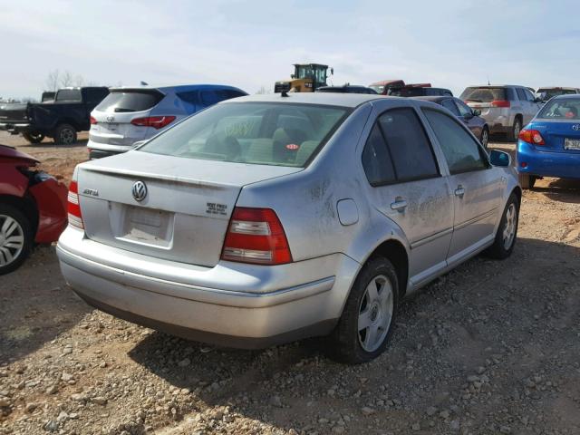 3VWRK69M04M023577 - 2004 VOLKSWAGEN JETTA GL SILVER photo 4