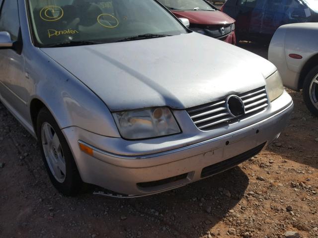 3VWRK69M04M023577 - 2004 VOLKSWAGEN JETTA GL SILVER photo 9