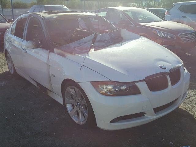 WBAVB735X7P100508 - 2007 BMW 335 I WHITE photo 1