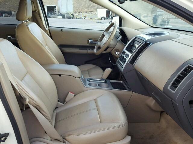 2FMDK48C57BA63052 - 2007 FORD EDGE CREAM photo 5