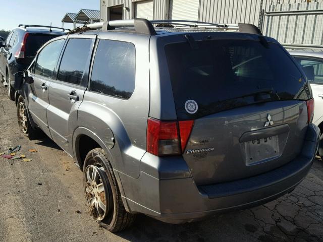 4A4MN41S26E078651 - 2006 MITSUBISHI ENDEAVOR L GRAY photo 3