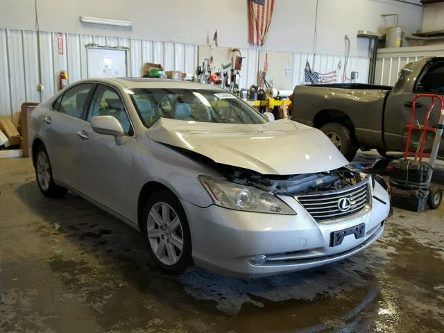 JTHBJ46G772141808 - 2007 LEXUS ES 350 SILVER photo 1