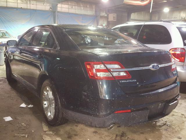 1FAHP2E87EG133111 - 2014 FORD TAURUS SEL BLACK photo 3