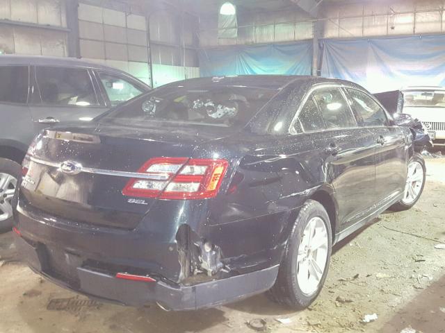 1FAHP2E87EG133111 - 2014 FORD TAURUS SEL BLACK photo 4